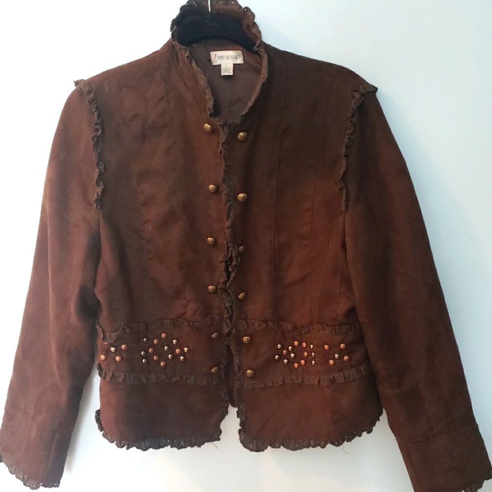 Light weight Chocolate lined jacket